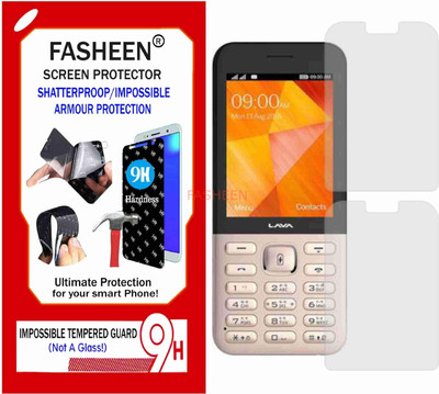 Fasheen Tempered Glass Guard for LAVA GEM WAVE (Flexible Shatterproof)(Pack of 1)