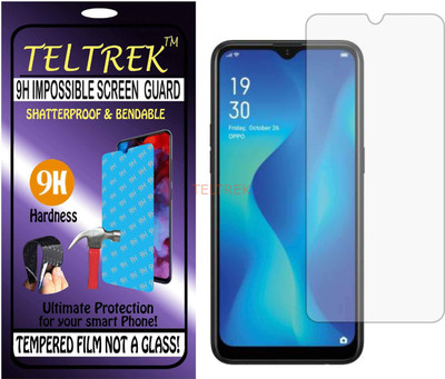 TELTREK Tempered Glass Guard for OPPO CPH1923 (A1K) (Flexible Shatterproof)(Pack of 1)
