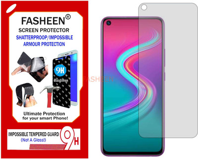 Fasheen Tempered Glass Guard for INFINIX X652 (S5) (Flexible Shatterproof)(Pack of 1)