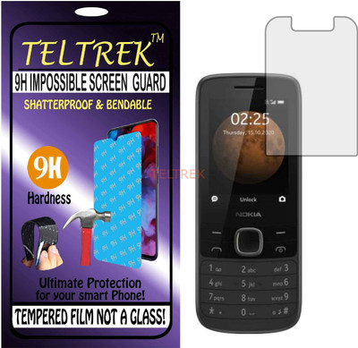 TELTREK Tempered Glass Guard for NOKIA 225 DUAL SIM (Flexible Shatterproof)(Pack of 1)