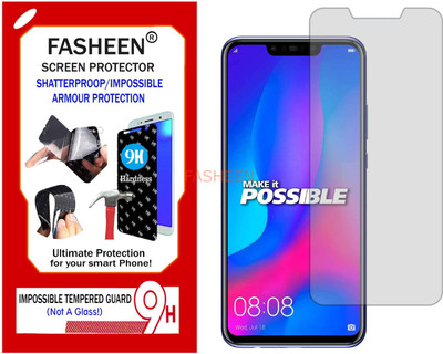 Fasheen Tempered Glass Guard for HUAWEI HONOR NOVA 3 (Flexible Shatterproof)(Pack of 1)