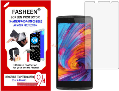 Fasheen Tempered Glass Guard for INTEX AQUA CRAZE 4G (Flexible Shatterproof)(Pack of 1)