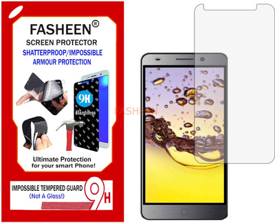 Fasheen Tempered Glass Guard for INTEX AQUA SUPER (Flexible Shatterproof)(Pack of 1)