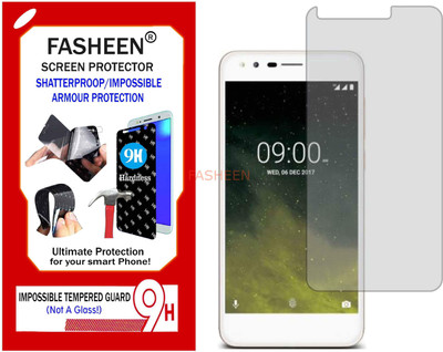 Fasheen Tempered Glass Guard for LAVA Z70 (Flexible Shatterproof)(Pack of 1)
