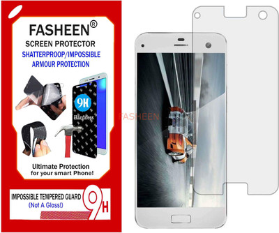 Fasheen Tempered Glass Guard for LYF EARTH 2 (Flexible Shatterproof)(Pack of 1)