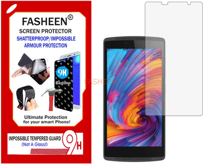 Fasheen Tempered Glass Guard for INTEX AQUA CRAZE (Flexible Shatterproof)(Pack of 1)