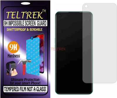 TELTREK Tempered Glass Guard for OPPO A53 5G (Flexible Shatterproof)(Pack of 1)