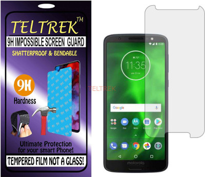 TELTREK Tempered Glass Guard for MOTOROLA G6 (Flexible Shatterproof)(Pack of 1)