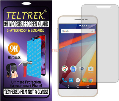 TELTREK Tempered Glass Guard for PANASONIC P85 (Flexible Shatterproof)(Pack of 1)