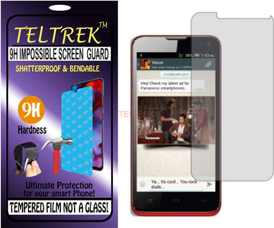 TELTREK Tempered Glass Guard for PANASONIC T41 (Flexible Shatterproof)(Pack of 1)