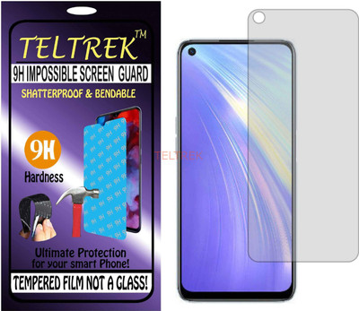 TELTREK Tempered Glass Guard for REALME 6 I (Flexible Shatterproof)(Pack of 1)