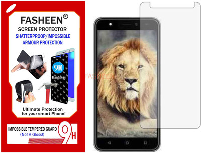 Fasheen Tempered Glass Guard for INTEX AQUA LIONS T1 (Flexible Shatterproof)(Pack of 1)