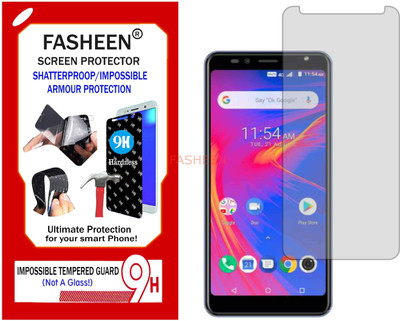 Fasheen Tempered Glass Guard for KARBONN PLATINUM P9 (16GB) (Flexible Shatterproof)(Pack of 1)