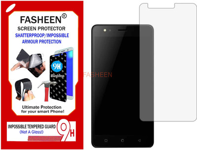 Fasheen Tempered Glass Guard for INTEX AQUA SELFIE (Flexible Shatterproof)(Pack of 1)