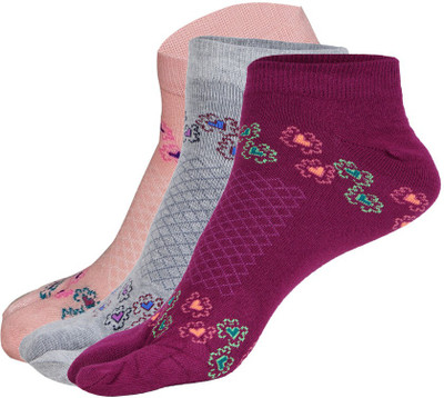 ANKII Women Printed Ankle Length(Pack of 3)