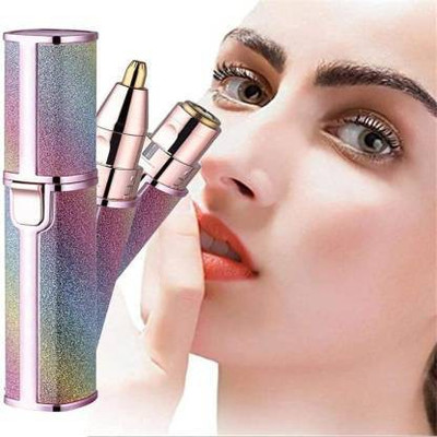 ObwOhi Rechargeable 2 in 1 Painless Eyebrow Razor Facial Lips Nose Body...