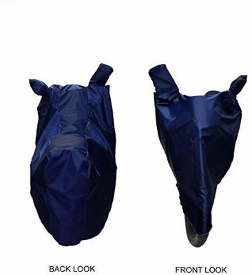 KEDIT Two Wheeler Cover for TVS(Star Euro, Blue)