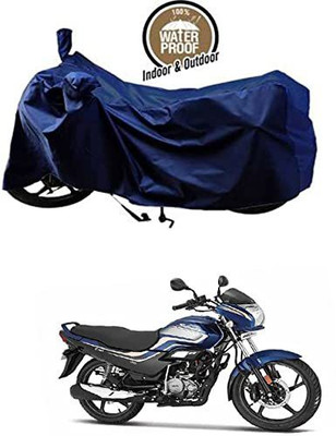 KEDIT Waterproof Two Wheeler Cover for Hero(MotoCorp Super Splendor, Blue)