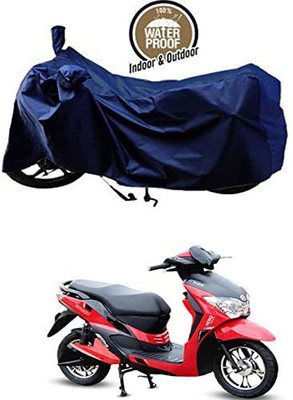 KEDIT Waterproof Two Wheeler Cover for Hero(Dash, Blue)