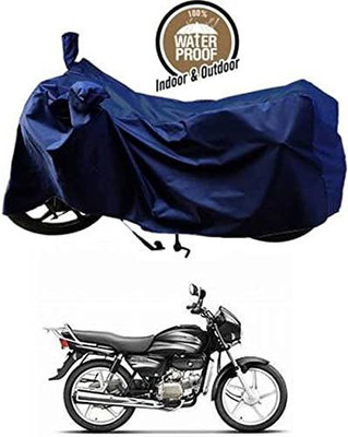 KEDIT Waterproof Two Wheeler Cover for Hero(Blue)