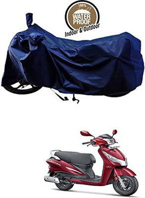 KEDIT Waterproof Two Wheeler Cover for Hero(MotoCorp Destini 125, Blue)