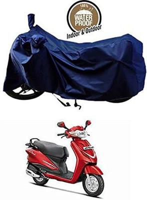 KEDIT Waterproof Two Wheeler Cover for Hero(Duet, Blue)