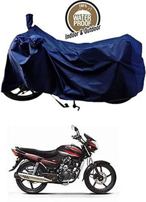 KEDIT Waterproof Two Wheeler Cover for Hero(Achiever, Blue)