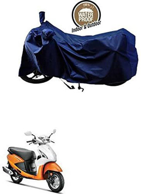 KEDIT Waterproof Two Wheeler Cover for Hero(Blue)