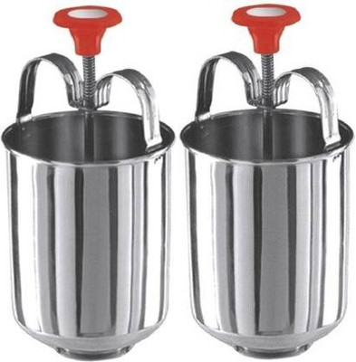 CLARIPLUS Menduvada Maker,Vada Maker Stainless Steel Pack Of-2 Vada Maker