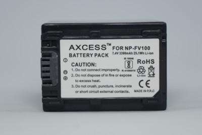 Axcess FV-100 Digital Li-ion  for Sony FDR-AX53,FDR-AX700,HDR-CX455, Camera  Battery