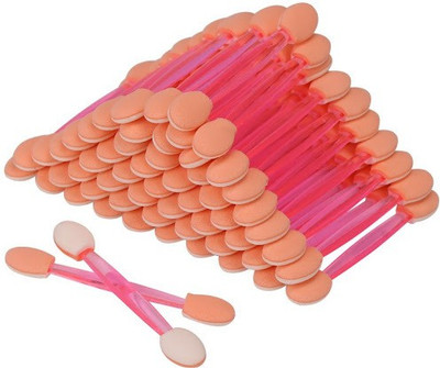 Glamezone 10 Pcs Disposable Eyeshadow Brushes Dual Sides Eye Shadow Sponge Applicators(Pack of 10)