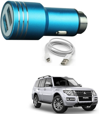 AuTO ADDiCT 17 W Turbo Car Charger(Blue, With USB Cable)