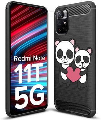 Nainz Back Cover for Redmi Note 11T 5G(Multicolor, Rugged Armor, Pack of: 1)