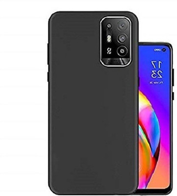 Techforce Front & Back Case for OPPO F19 Pro Plus(Black, Flexible, Pack of: 1)
