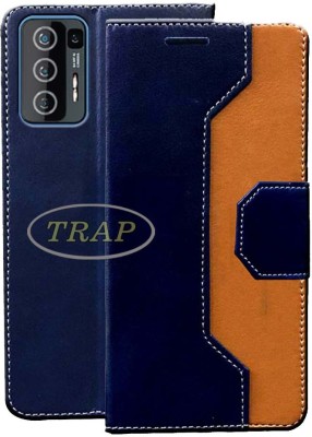 Trap Back Cover for Lava Agni 5G(Multicolor, Cases with Holder, Pack of: 1)