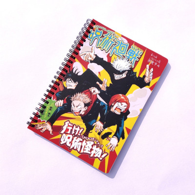 Goku Ki Dukan Jujutsu Kaisen Notebook A5 Diary Ruled 110 Pages(Multicolor)