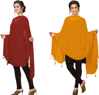 Odhany Chiffon Printed Women Dupatta