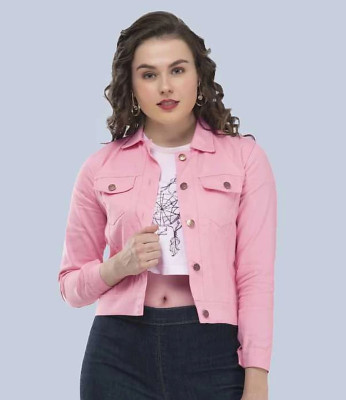 LEETOS Full Sleeve Solid Women Denim Jacket