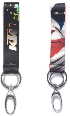 WALLPAY JOKER & KTM DRIVE SAFE NON SOUND KEYCHAIN GIFT KTM BOYFRIEND FRIENDSHIP 2 PC Key Chain
