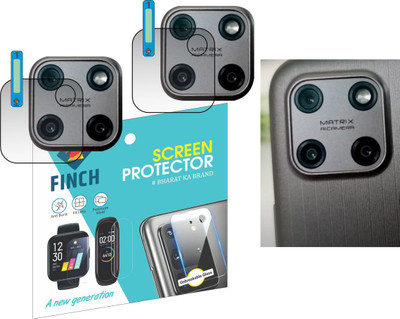 FINCH Back Camera Lens Glass Protector for REALME C21Y ,c25Y(Pack of: 2)