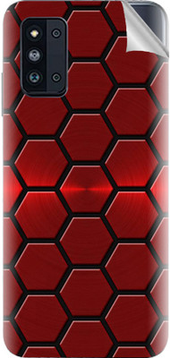 Snooky Samsung Galaxy F52 5G Mobile Skin(Red)