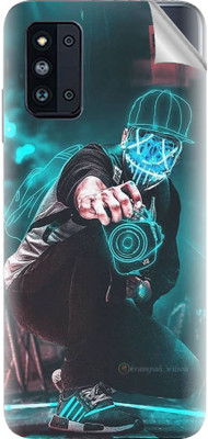 Snooky Samsung Galaxy F52 5G Mobile Skin(Green)
