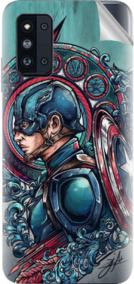 Snooky Samsung Galaxy F52 5G Mobile Skin(Green)