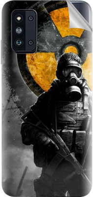 Snooky Samsung Galaxy F52 5G Mobile Skin(Grey)