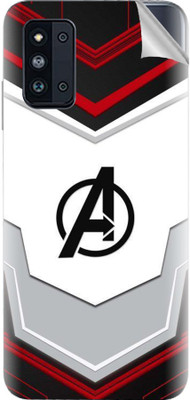 Snooky Samsung Galaxy F52 5G Mobile Skin(Red)