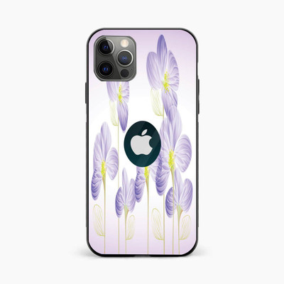 qth Apple iPhone 12 Pro Mobile Skin(White, Purple)
