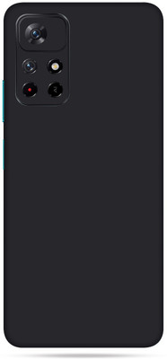 WeCre8 Skin's Redmi Note 11T 5g, Matte Black Mobile Skin(Black)