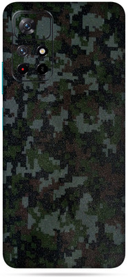 WeCre8 Skin's Redmi Note 11T 5g, Camouflage Digital Mobile Skin(Multicolor)