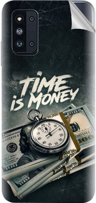 Snooky Samsung Galaxy F52 5G Mobile Skin(Black)