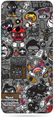 WeCre8 Skin's Redmi Note 11T 5g, Zombie Graffiti Mobile Skin(Multicolor)